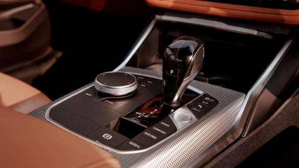 Steptronic Sport transmission BMW 3 Series Sedan long-wheelbase G28 2021 Steptronic Sport transmission BMW 3 Series Sedan long-wheelbase G28 2021 close-up centre console