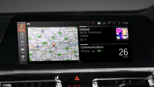 BMW Operating System 7.0 BMW 3 Series Sedan long-wheelbase G28 2021 BMW Operating System 7.0 BMW 3 Series Sedan long-wheelbase G28 2021 control display