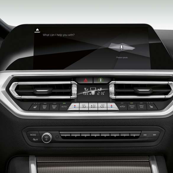 BMW 3 Series Sedan long-wheelbase G28 2021 interior control display BMW 3 Series Sedan long-wheelbase G28 2021 interior control display