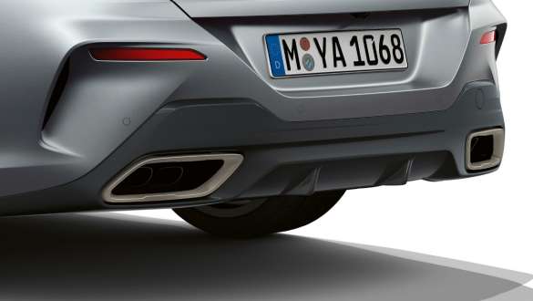 Freeform tailpipes BMW 8 Series Gran Coupé, freeform tailpipes