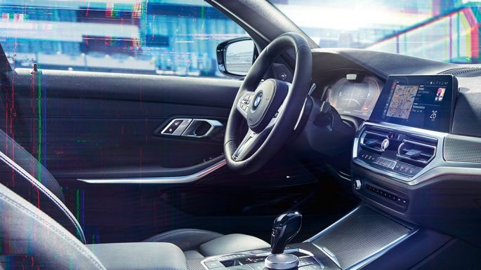 Interior BMW M340i xDrive Sedan BMW M340i xDrive Sedan G20 Sapphire Black metallic interior