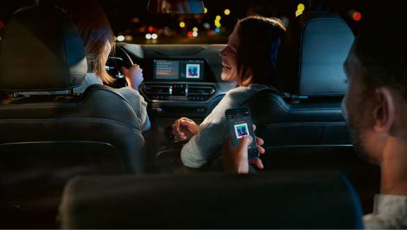 Caring Car BMW M340i xDrive Sedan Caring Car BMW M340i xDrive Sedan G20 close-up view