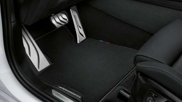 M Performance pedal covers stainless steel BMW X5 G05 2018 M Performance pedal covers stainless steel BMW X5 G05 2018 interior