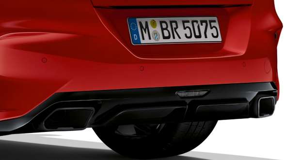 BMW Z4 Roadster exhaust pipe finishers BMW Z4 Roadster free-form exhaust pipe finishers