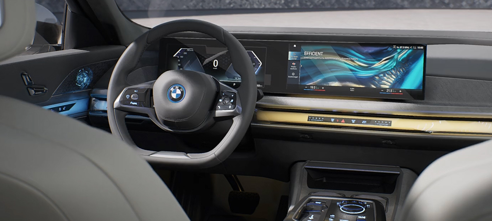BMW i7 Sedan G70 Interior Video BMW i7 Sedan G70 interior design highlights in the video