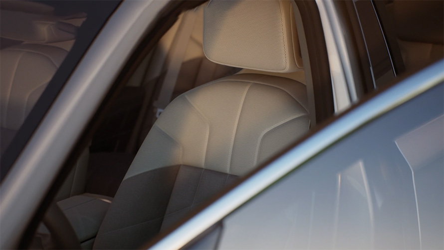 BMW i7 Sedan G70 Exterior Great entrance video BMW i7 Sedan G70 BMW Individual Oxid grey metallic Exterior Great entrance moment in the video