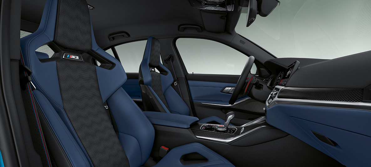BMW Individual full leather trim 'Merino' Fiona Red/Black BMW M3 Sedan 2020 G80 Interior BMW Individual full leather trim 'Merino' Fiona Red/Black BMW M3 Sedan G80 2020 interior