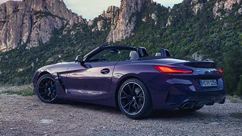 BMW Z4 Roadster (G29) rear view BMW Z4 Roadster (G29) rear view