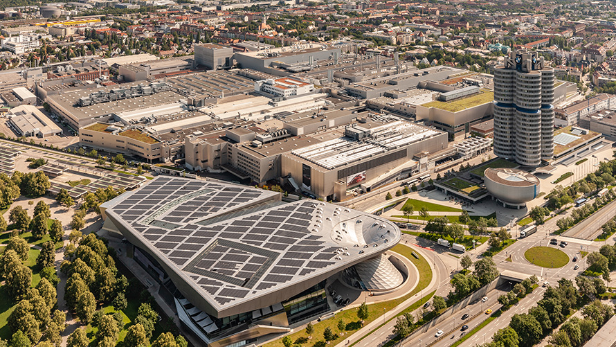 Compliance BMW Special Sales Sustainability Hub Governance BMW Special Sales Sustainability Hub Governance Compliance Bird's eye view BMW headquarters