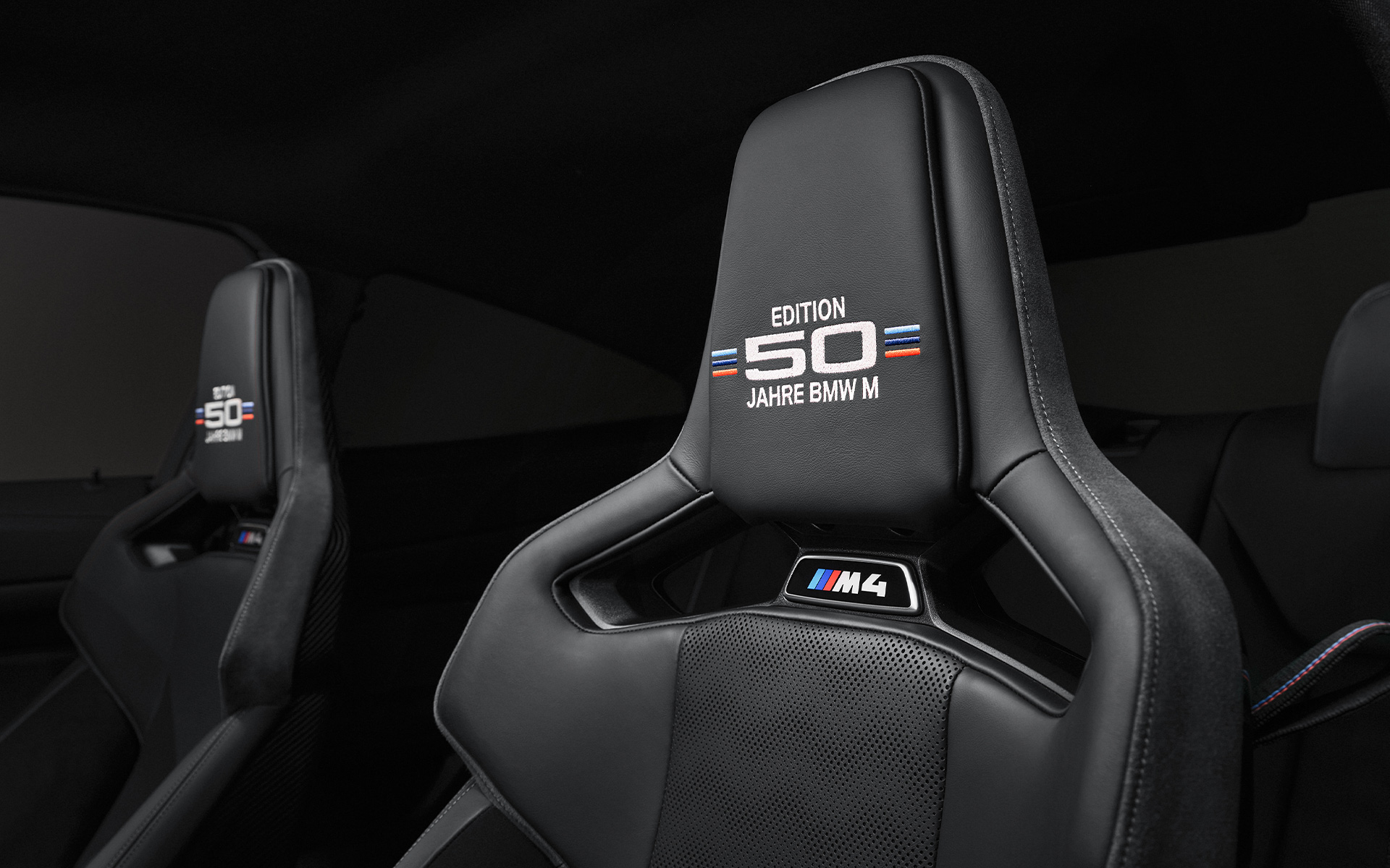 BMW M4 Competition G82 Edition 50 years BMW M seat BMW M4 Competition G82 Edition 50 years BMW M seat