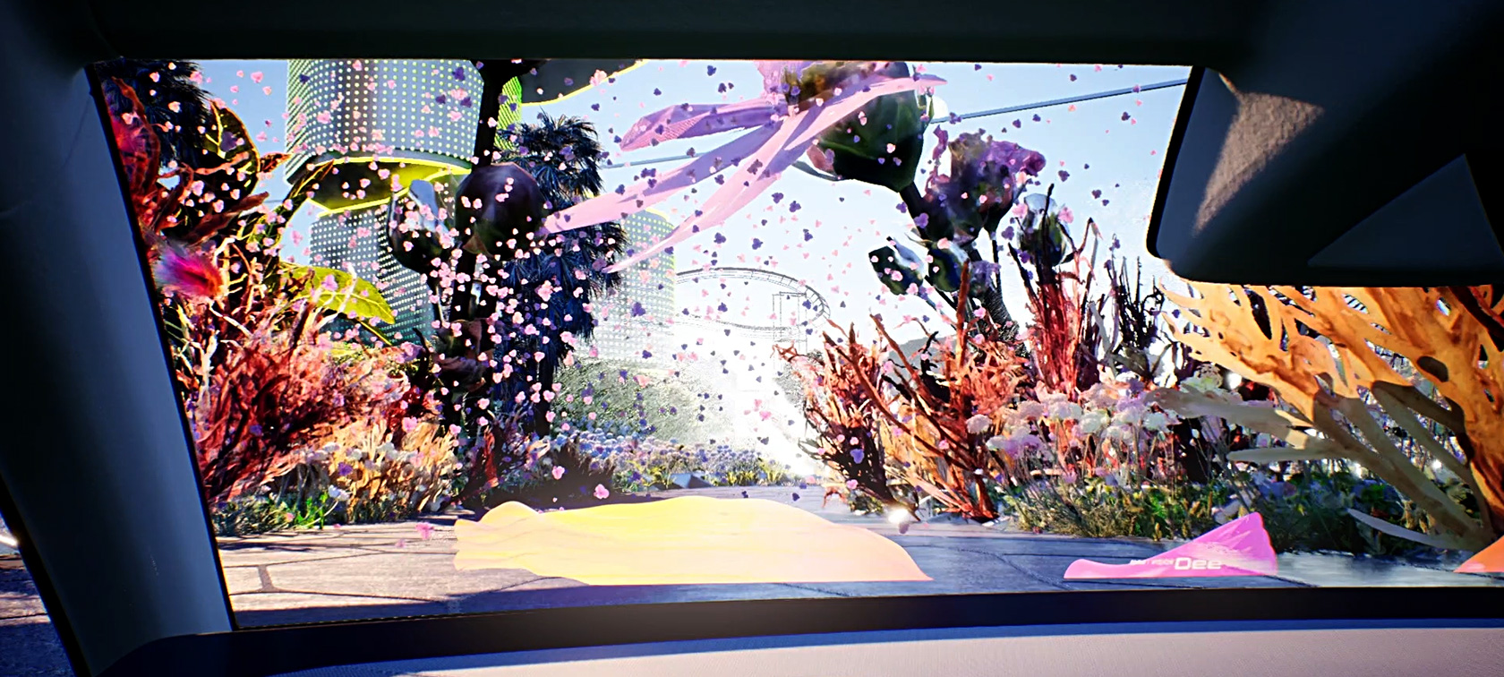 BMW i Vision Dee Driving Experience BMW i Vision Dee Vision vehicle Driving Experience