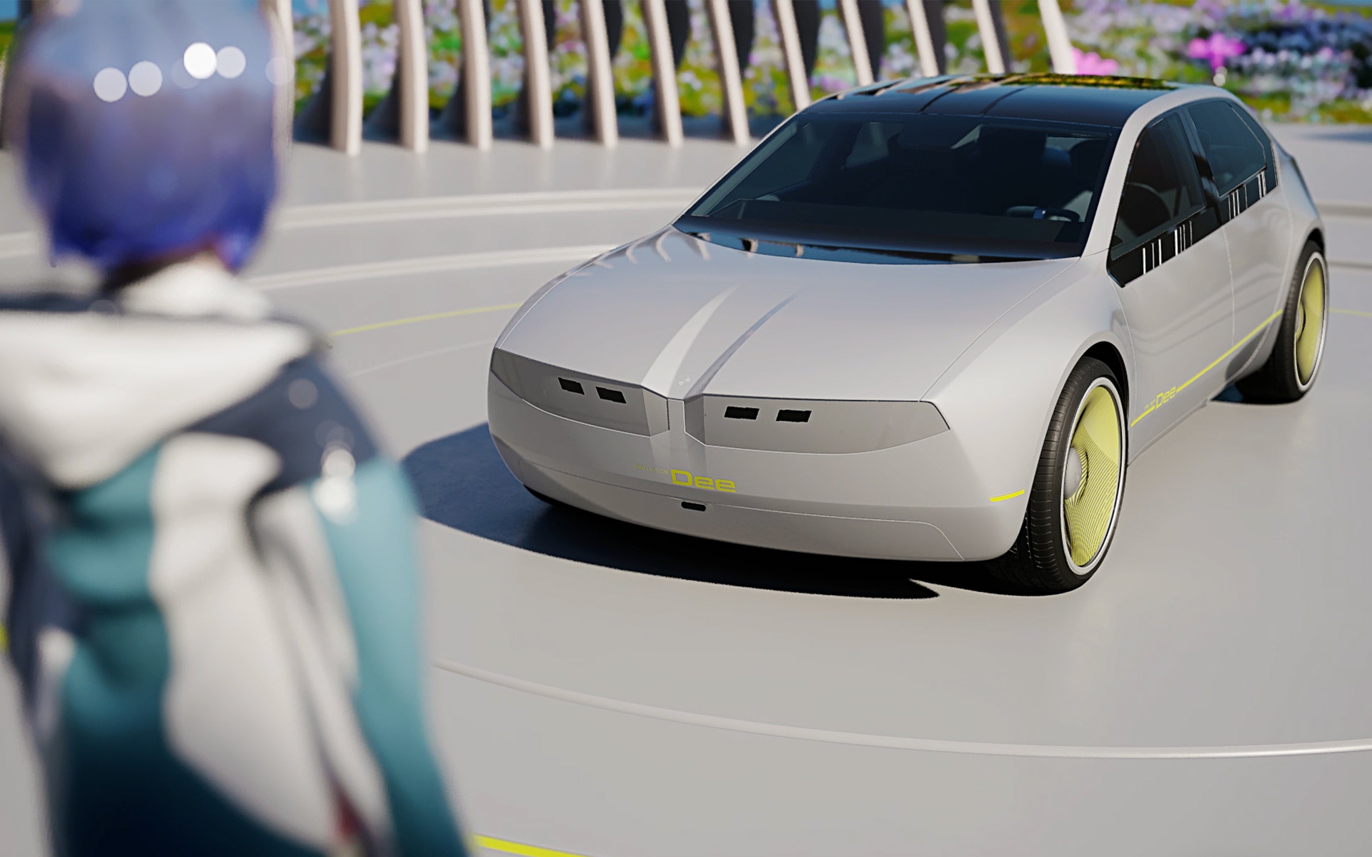 BMW i Vision Dee exterior design digital icon BMW i Vision Dee Vision vehicle exterior design digital icon