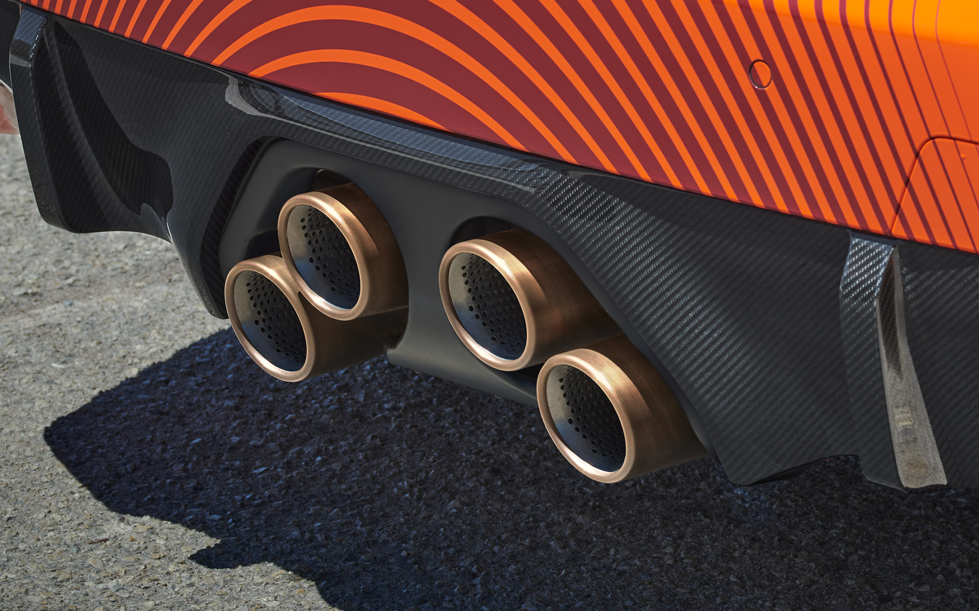 BMW M2 Coupé G87 BMW M Performance Parts M Performance exhaust system, titanium BMW M2 Coupé G87 2023 BMW M Performance Parts M Performance exhaust system, titanium