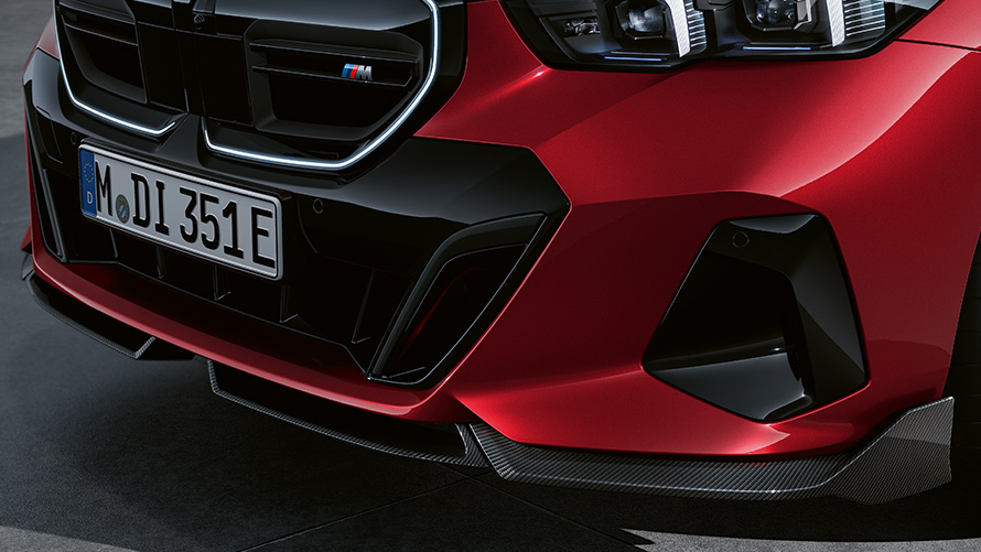 BMW M Performance Parts BMW i5 G60 M Performance front splitter, carbon, centre BMW M Performance Parts 2023 BMW i5 G60 M Performance front splitter, carbon, centre