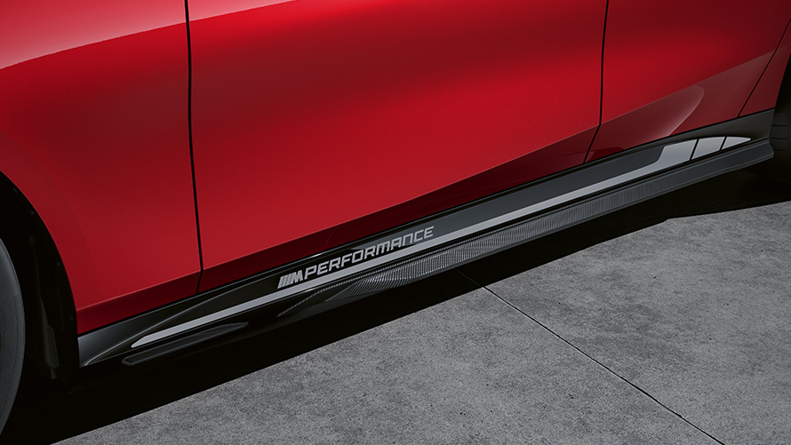 BMW M Performance Parts BMW i5 G60 M Performance side sill extension, carbon, left BMW M Performance Parts 2023 BMW i5 G60 M Performance side sill extension, carbon, left