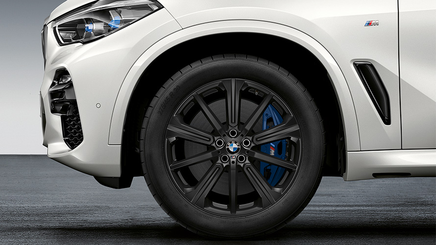 20" M light alloy wheel Star-spoke style 748 M in Jet Black matt BMW M Performance Parts 20" M light alloy wheel Star-spoke style 748 M in Jet Black matt