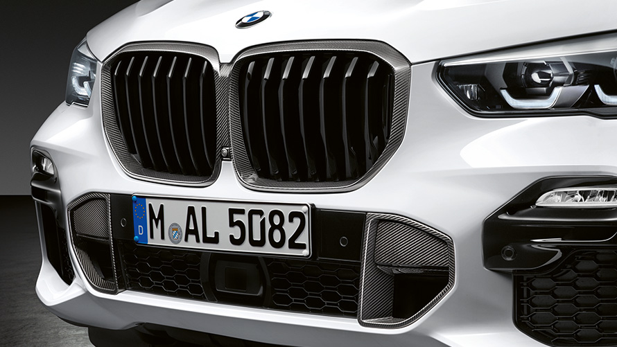 M Performance Kidney grille in carbon fibre BMW M Performance Parts M Performance Kidney grille in carbon fibre