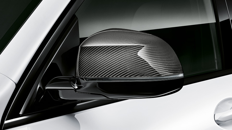 M Performance Exterior mirror caps in carbon fibre BMW M Performance Parts M Performance Exterior mirror caps in carbon fibre