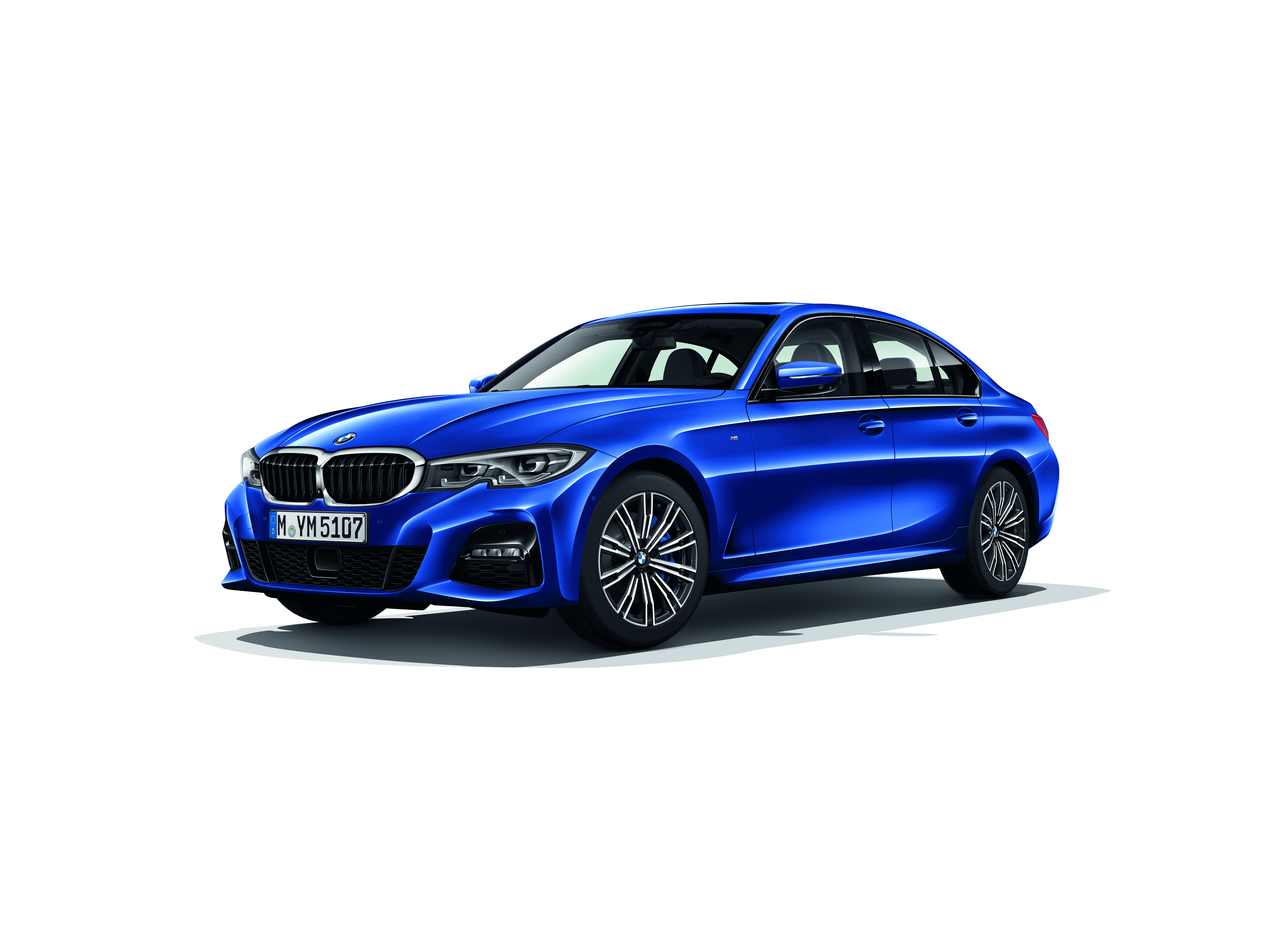 BMW 3 Series Sedan, Model M Sport. Side still shot of BMW 3 Series Sedan as Model M Sport.