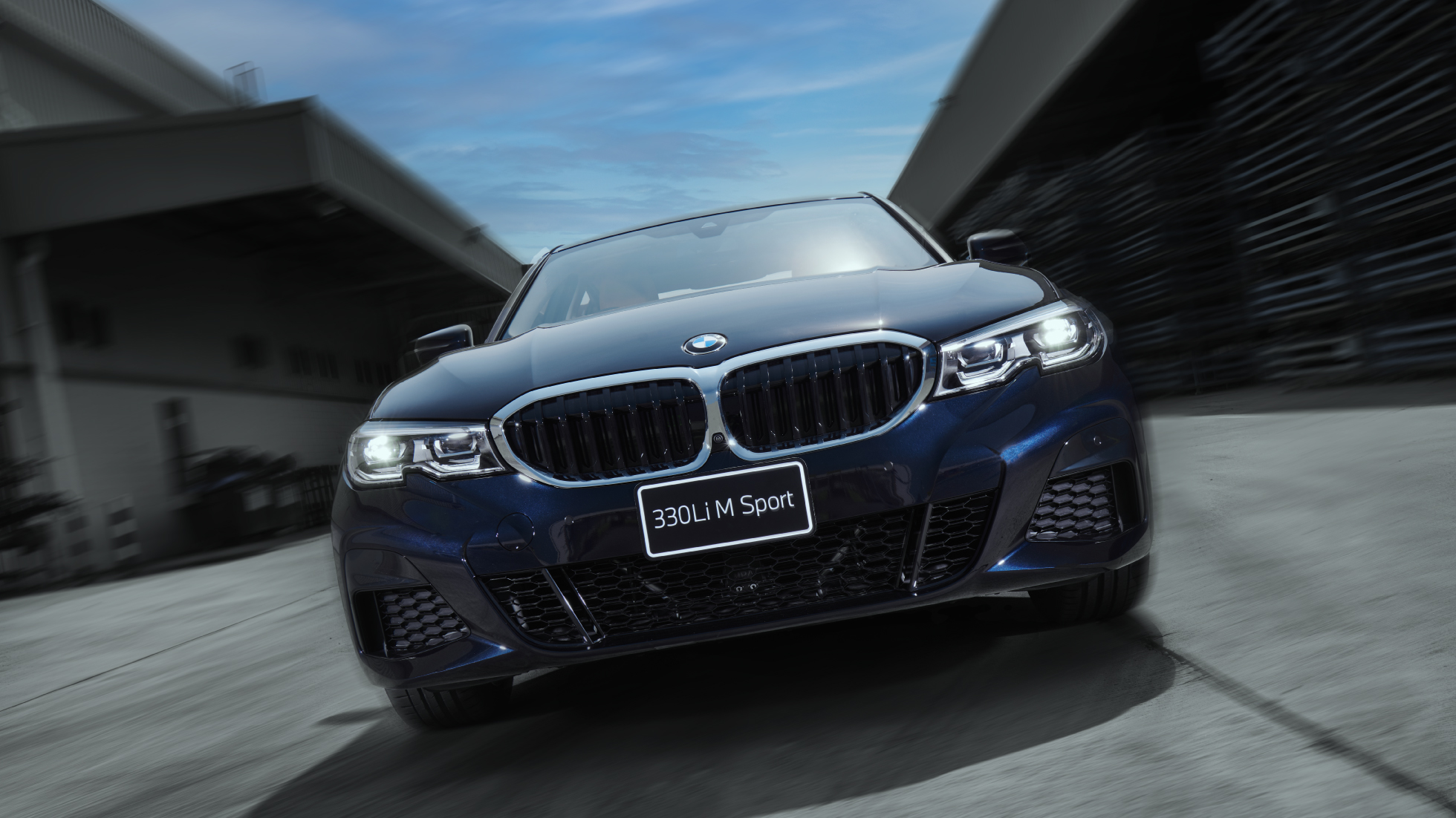 BMW 3 Series Sedan long-wheelbase G28 2021 front design BMW 3 Series Sedan long-wheelbase G28 2021 Cashmere Silver metallic front design