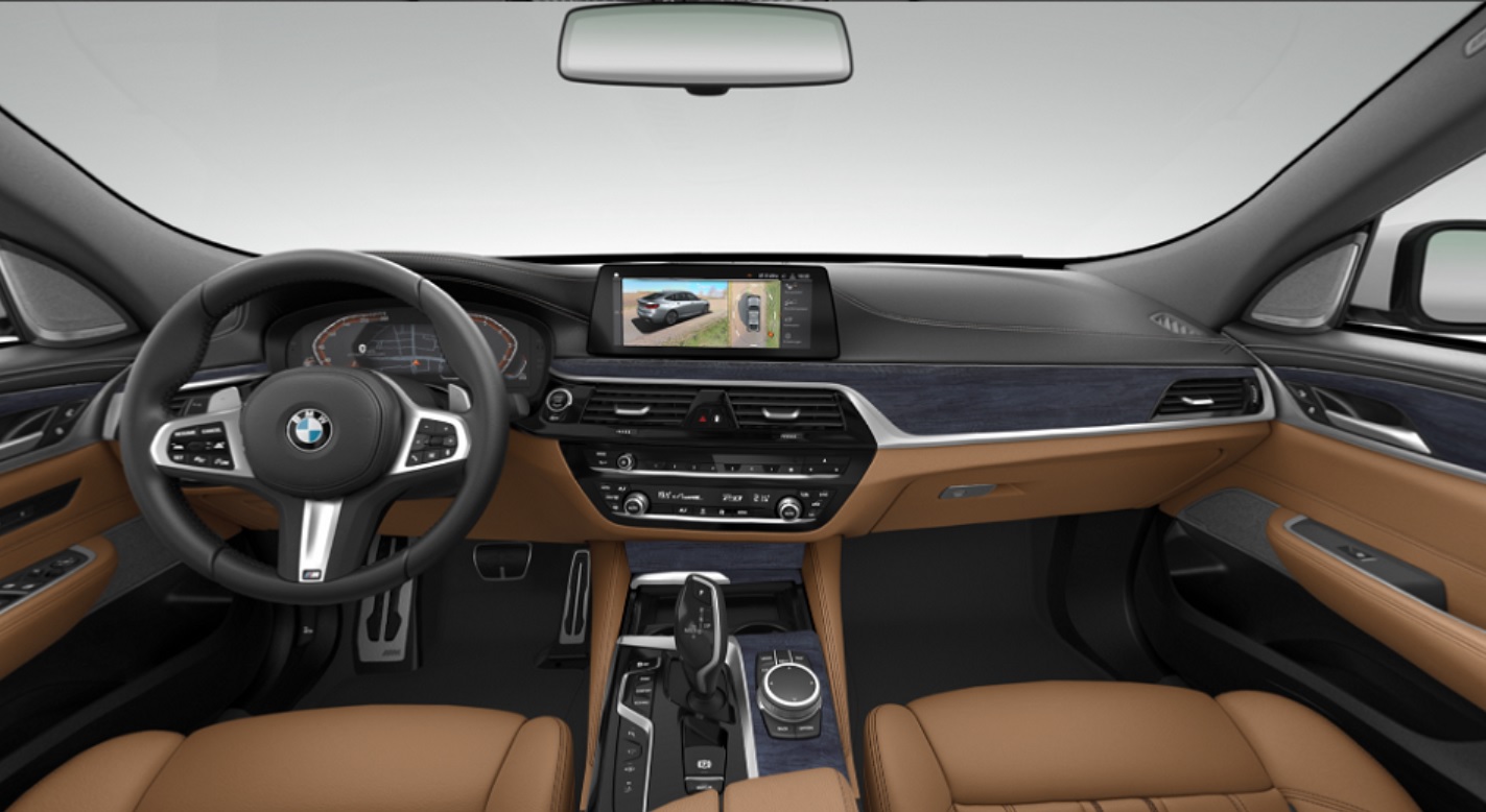 Cockpit BMW 6 Series Gran Turismo M Sport package G32 2020 BMW 6er Gran Turismo G32 640i xDrive 2020 M Sport package Leather ‘Nappa’ Ivory White interior