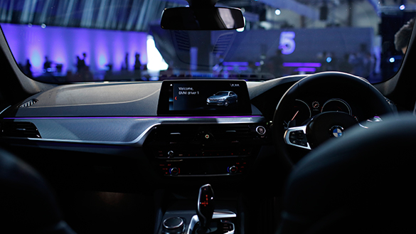 The all-new BMW 5 Series in Alpine White. The all-new BMW 5 Series in Alpine White.