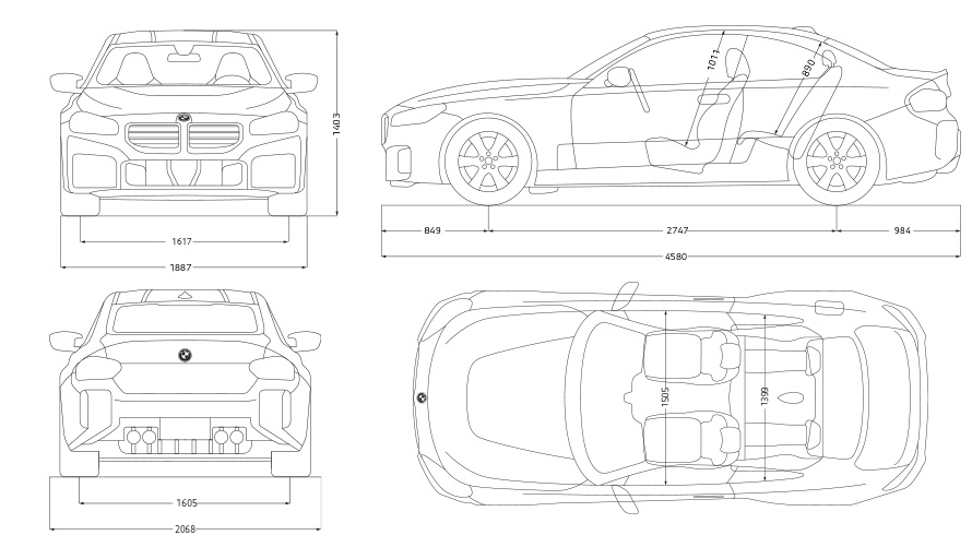 BMW M2 Coupé Engines & Technical Data
