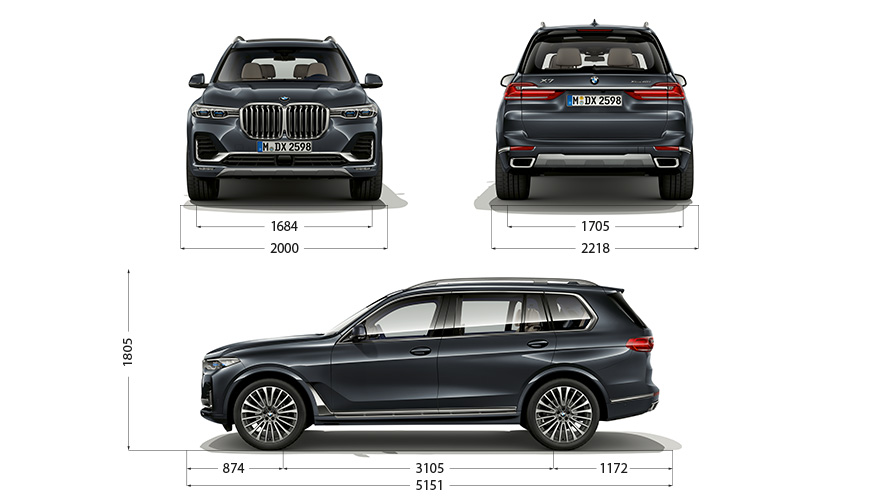 BMW X7 information and details